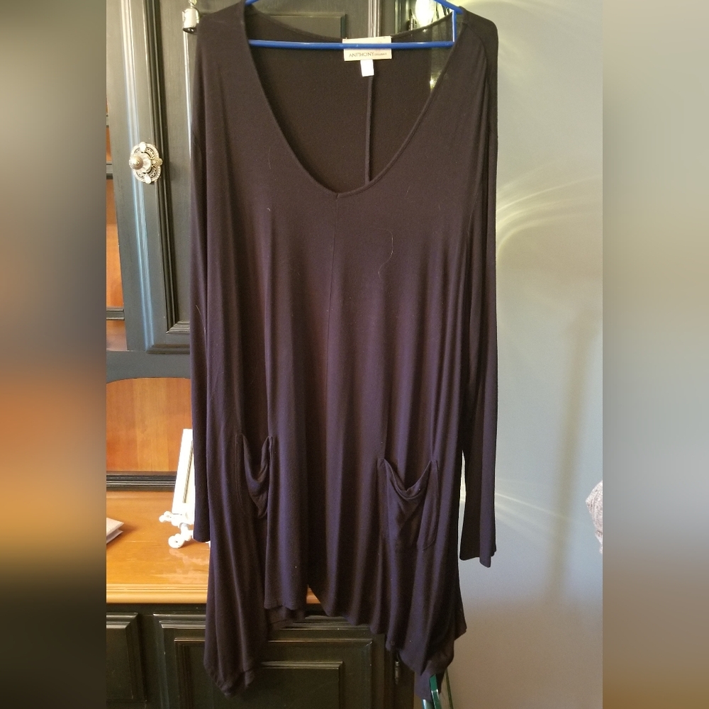 Anthony original black size 3x tunic